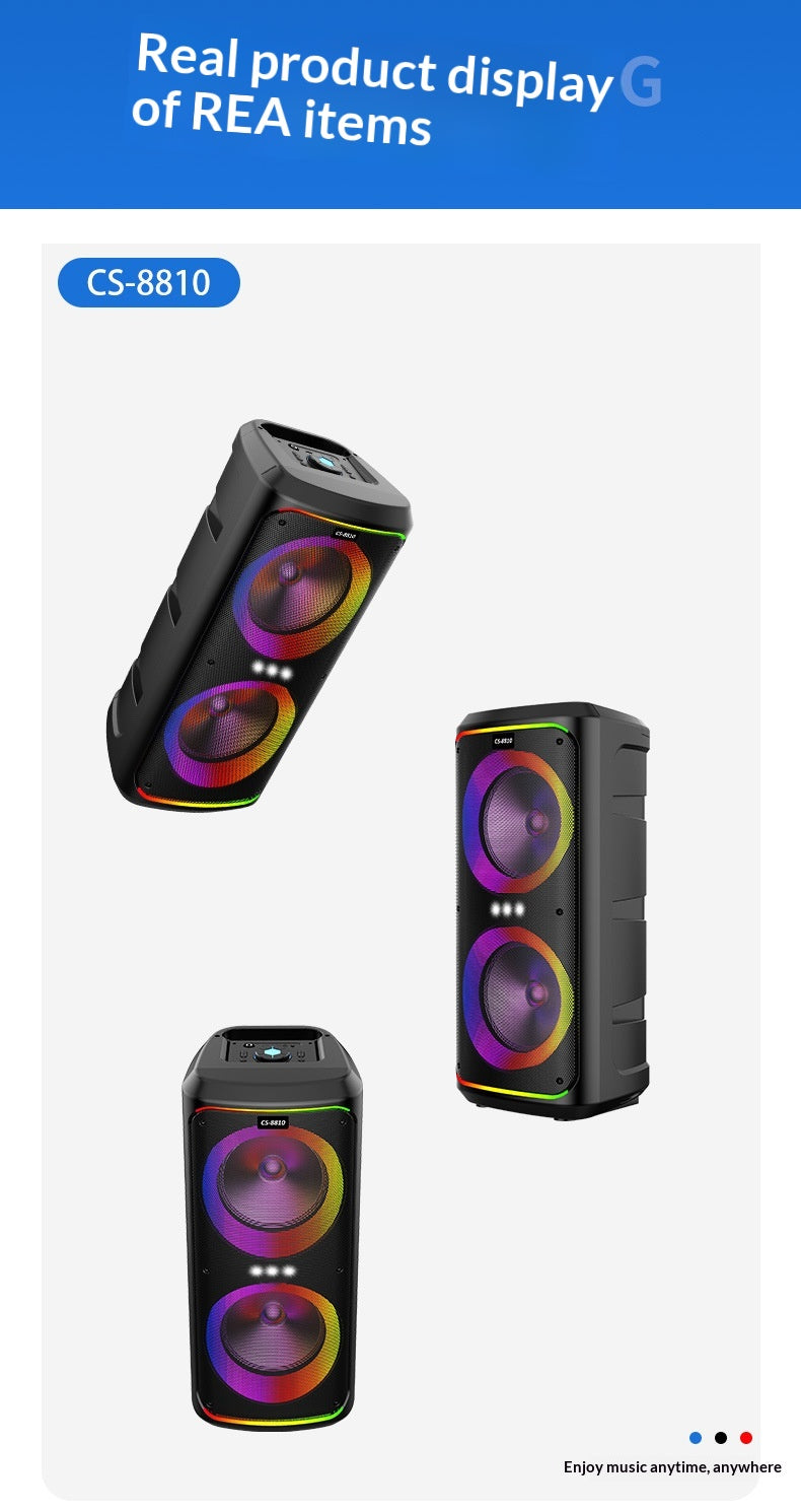Haut-parleur Bluetooth sans fil avec microphone