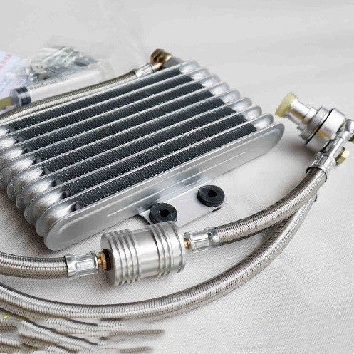 Tube de sertissage du radiateur hors route de moto