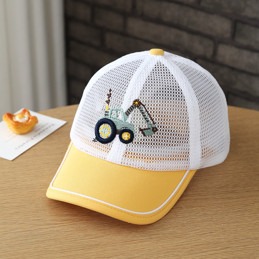 Le bouchon de baseball brodé en mesh avec trous de ventilation est approprié pour les deux B