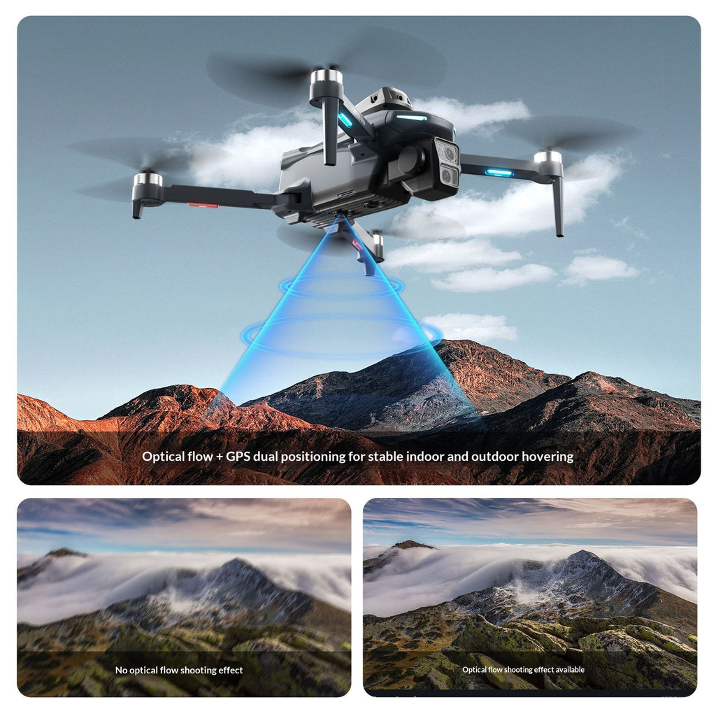 XT606 Drone télécommandé avec écran GPS Et caméra HD