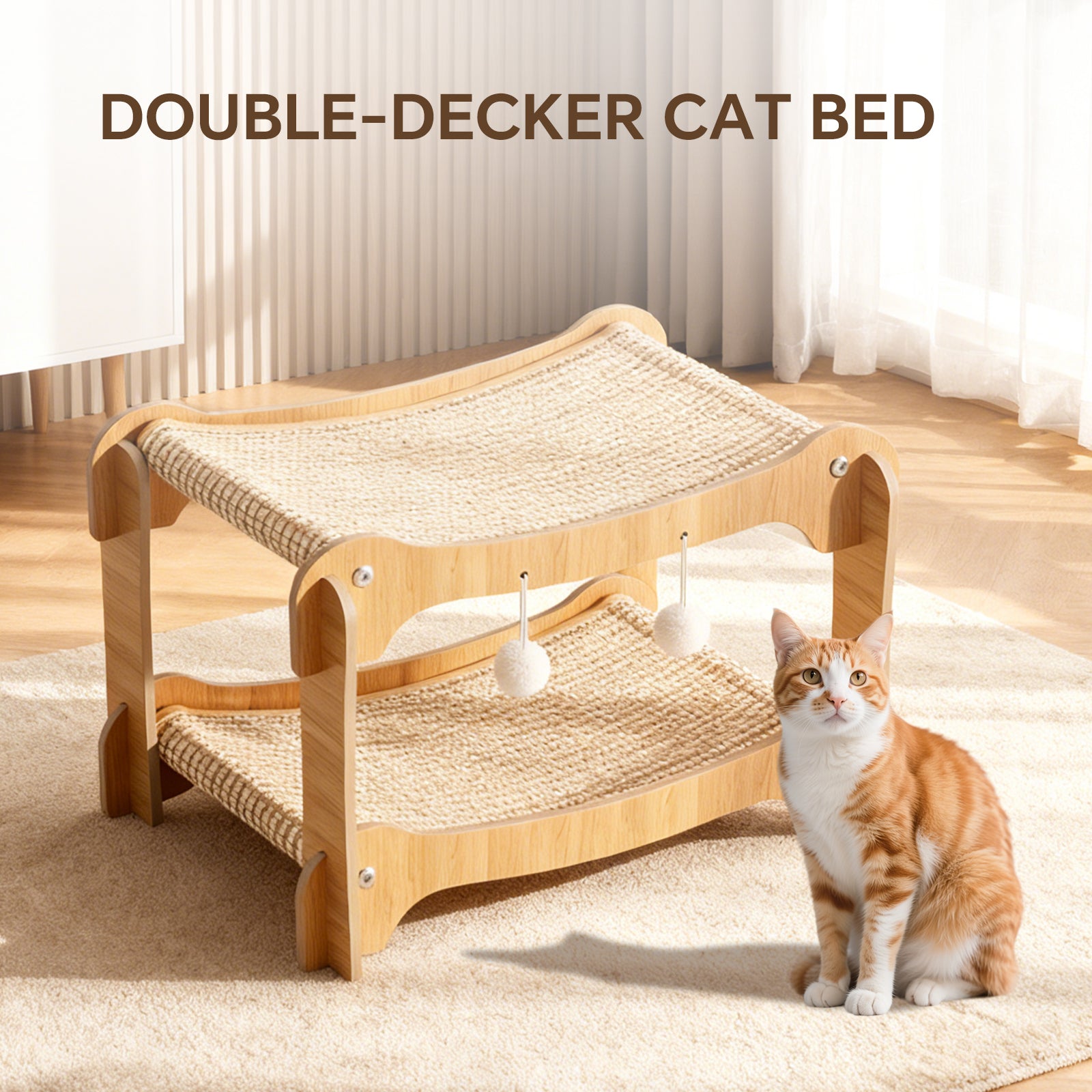 Seulement auto-pickup---Double couche Matelas Sisal