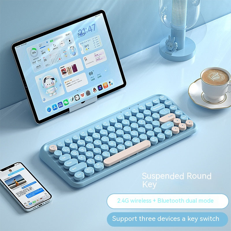Clavier Bluetooth et ensemble de souris sans fil à trois modes