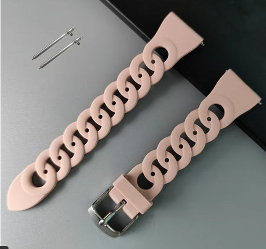 Bracelet de montre intelligente Bracelet de montre universelle en silicone