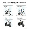 360 Support de caméra d'action pour moto E Bike Road Bike Support de poignée de vélo pour spor