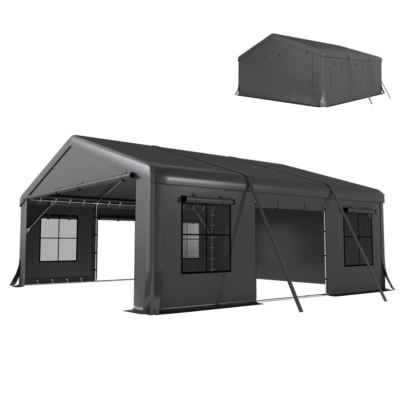 Autoport de poids lourd de 20' X 20'
