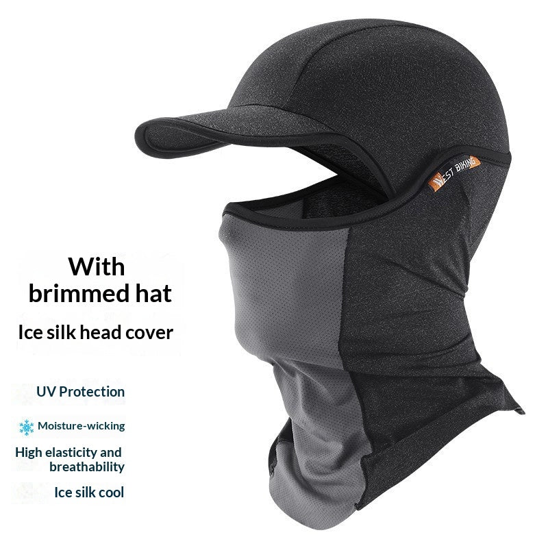 Masque visage anti-vent pour le sport