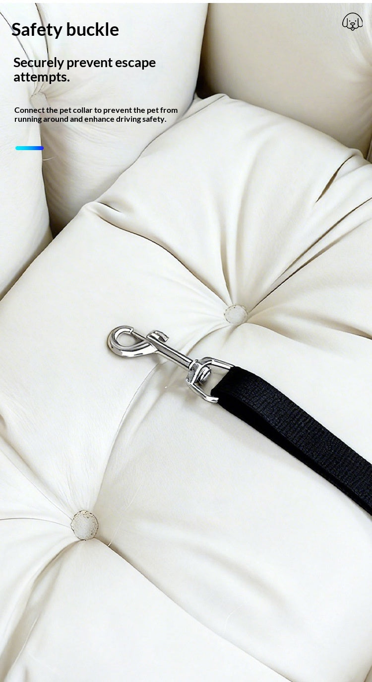 Imperméable amovible voiture portable de sécurité siège lit pour les animaux de compagnie