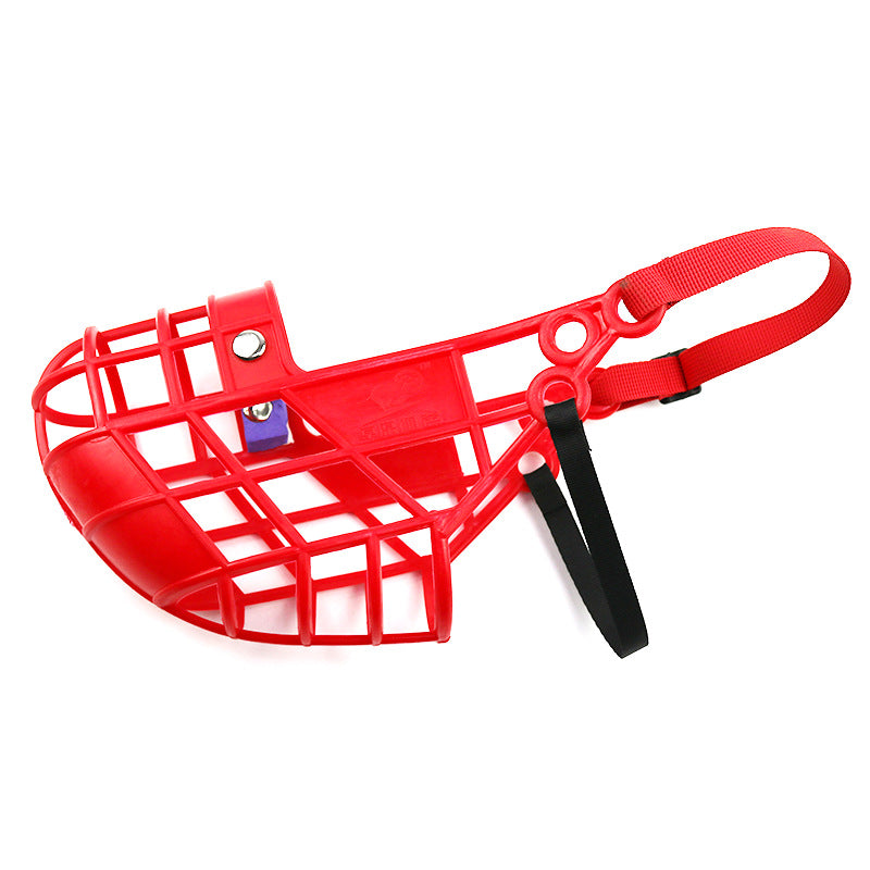 Moustiquaire en plastique doux pour chiens Couverture de bouche anti-piété