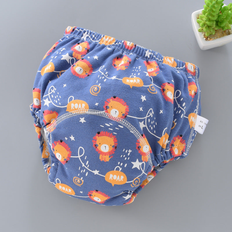 Pantalons d'entraînement pour bébés Lavable 6 couches Couverture de couche Gauze Apprentissage