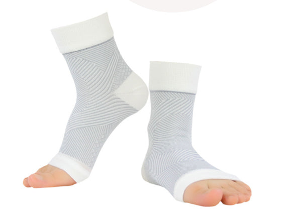 Soutien à la cheville Yoga élastique Danse Sports Pression Manches Chaussures de pression