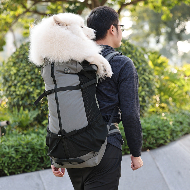 Sac à dos pour animaux de compagnie à double couche