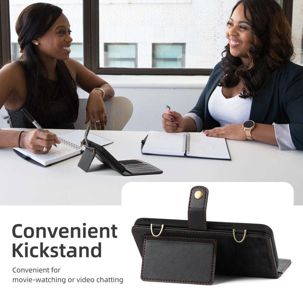 Carrosserie Multifonctionnelle Portefeuille Étui en cuir IP16 Insertion de cartes Etui en cuir