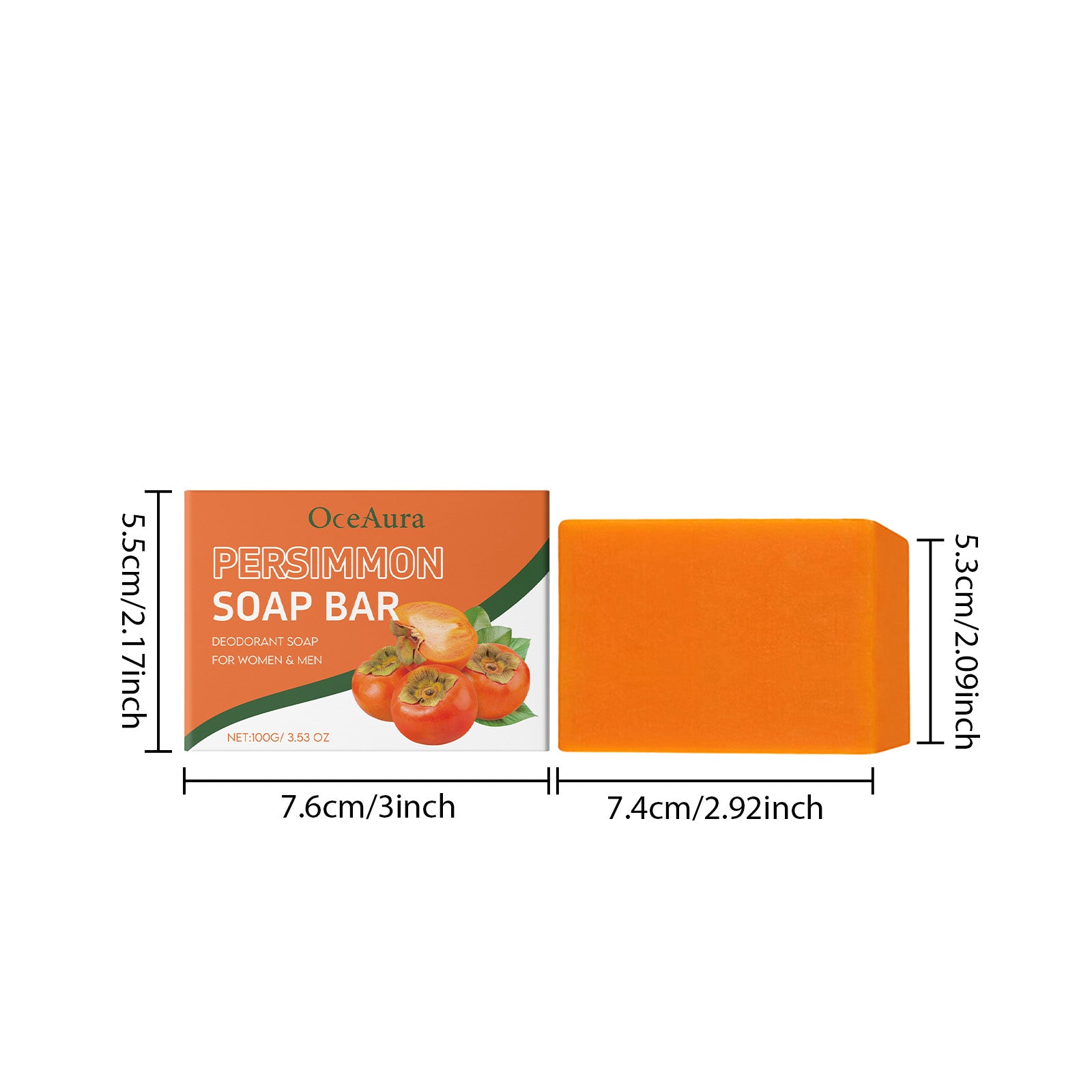 Savon de bain Persimmon 1 00g 1 Boîte