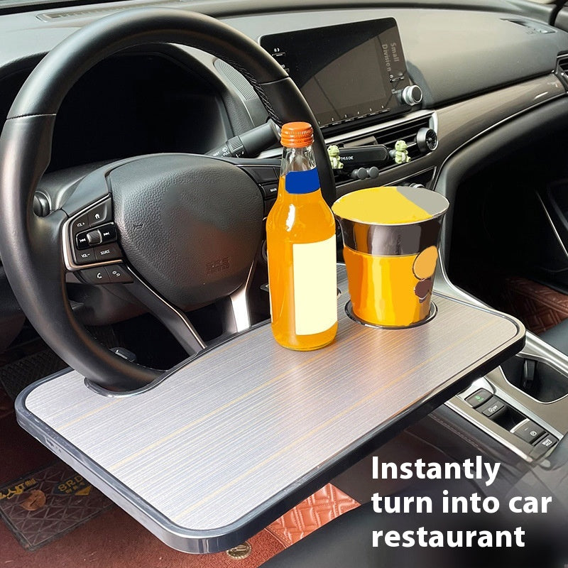 Support pour ordinateur portable multifonctionnel de voiture à manger