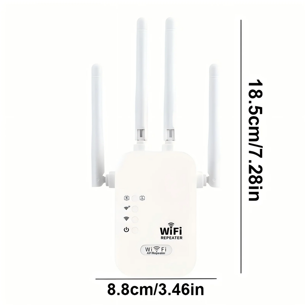 1200Mbps Wi-Fi sans fil répéteur de signal WiFi Booster double-bande 2.4G 5G WiFi Extender 802.11