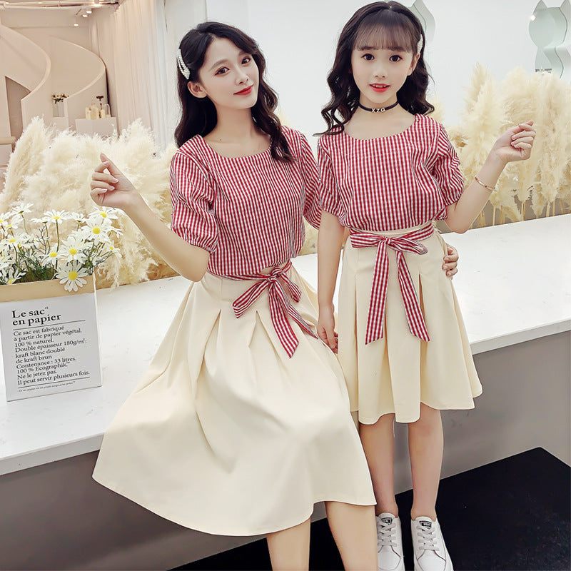 Two-piece Korean fashion dress