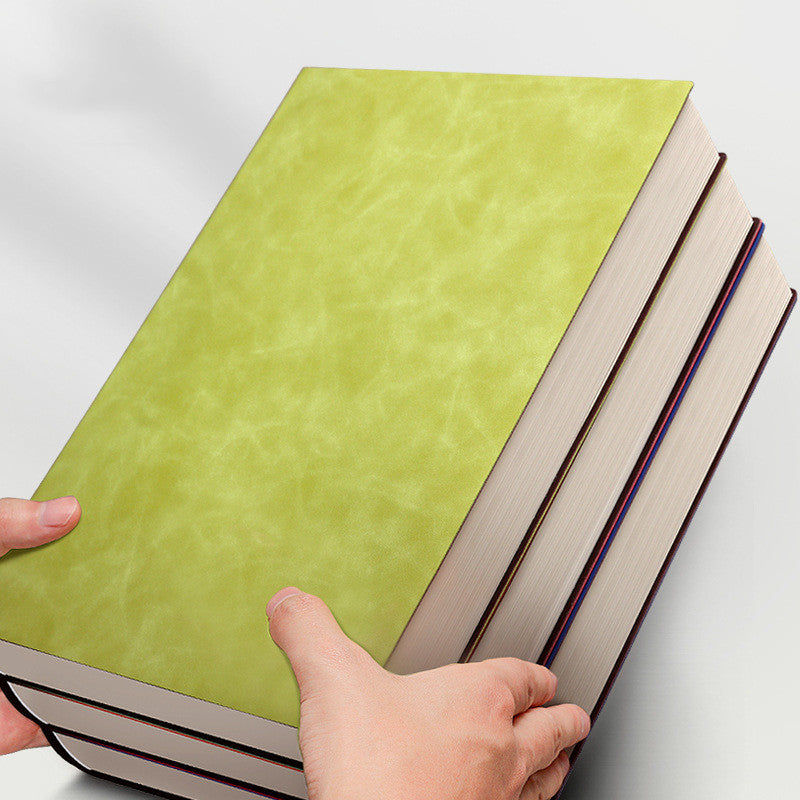 Carnet de notes épaissi Carton en cuir souple
