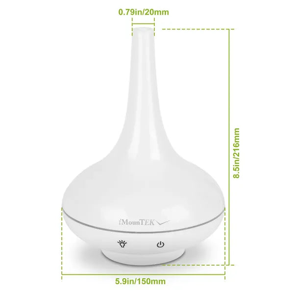 Diffuseur d'huile essentielle d'arôme de 200ml avec lumières colorées