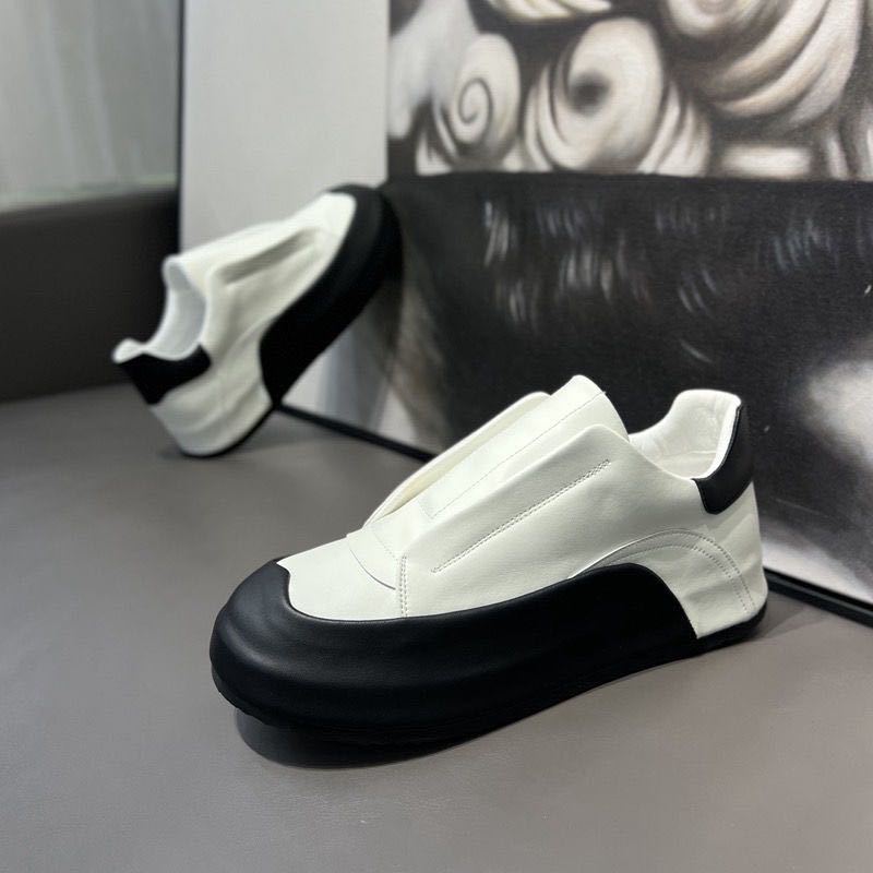 Chaussures en cuir véritable Slip-on Breathable Running Casual