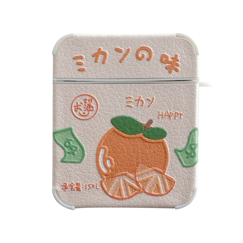 Peach Earphone Case 1 2 Génération Pro sans fil Bluetooth Protection Case