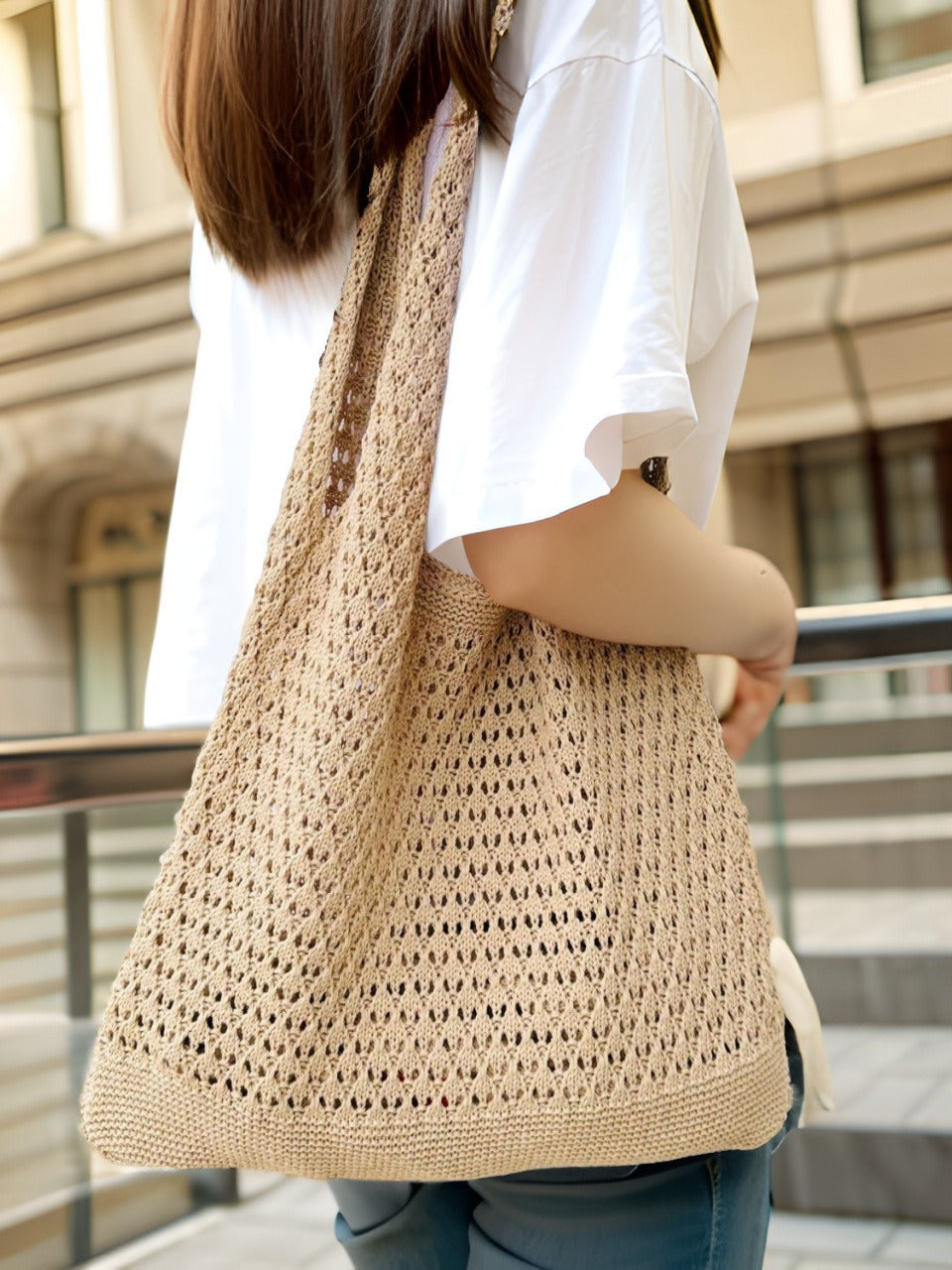 Sac de grande capacité Femmes Summer Niche Beach