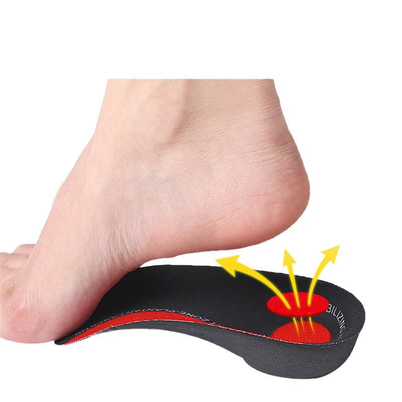 Semelle intérieure à arche améliorée pour la semelle et le talon du pied
