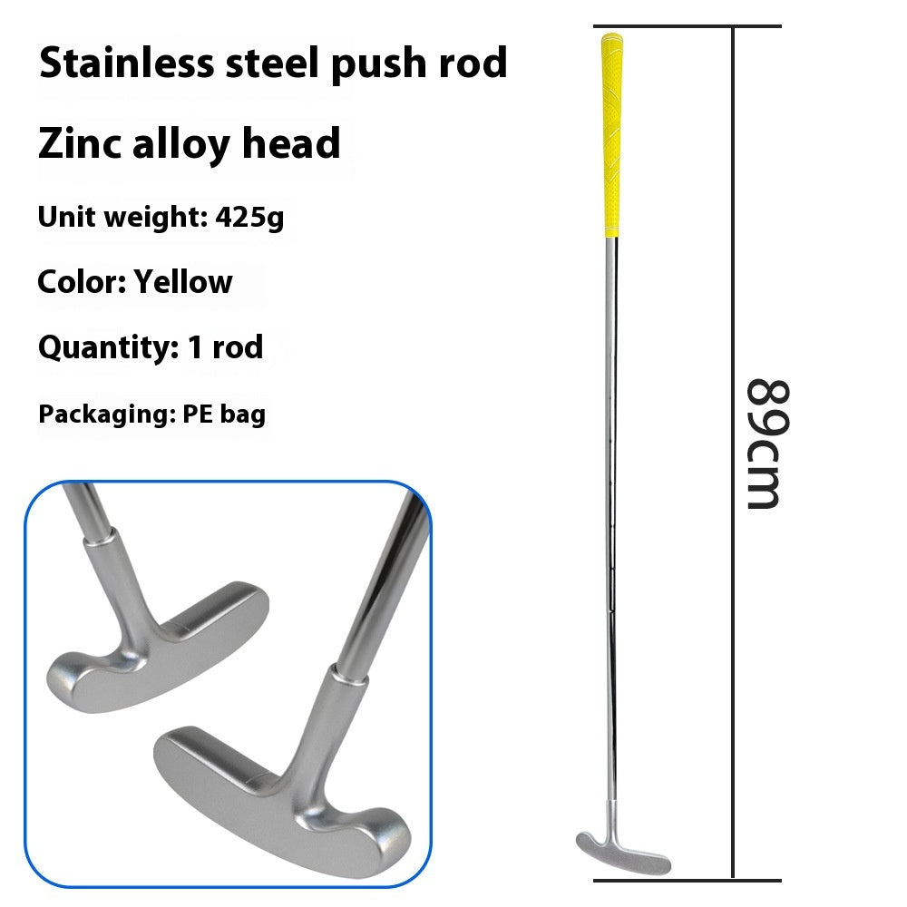 Golf Putting Rod Acier inoxydable Club Manche double face partagée