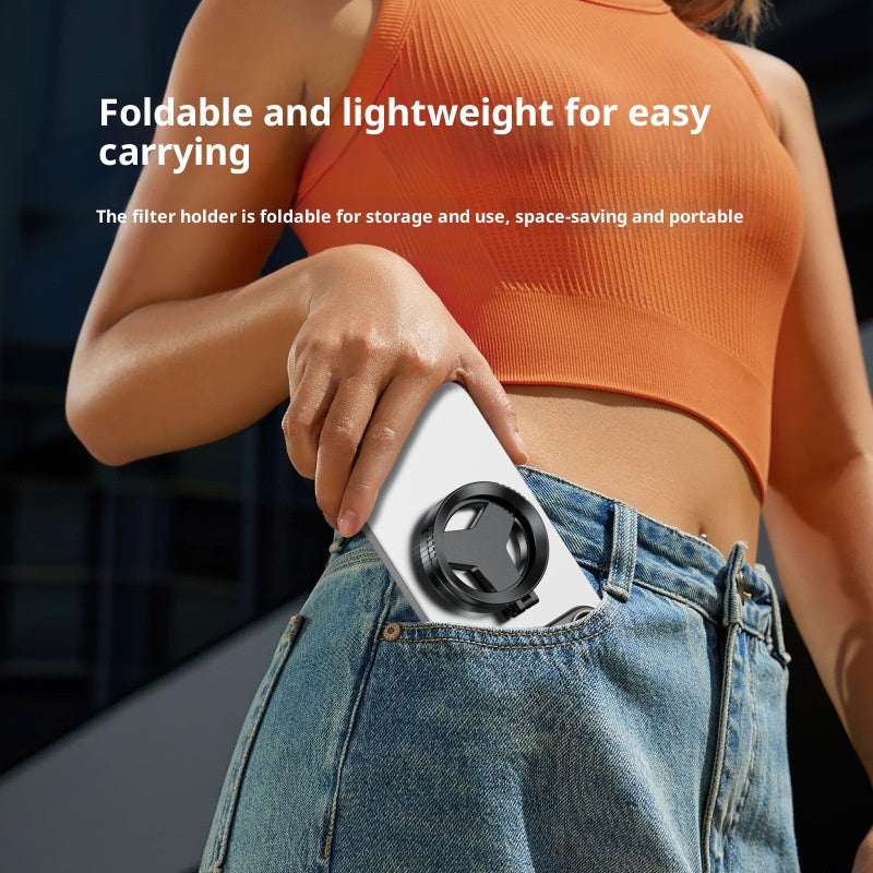 Lentille magnétique Polarizer pour la photographie mobile