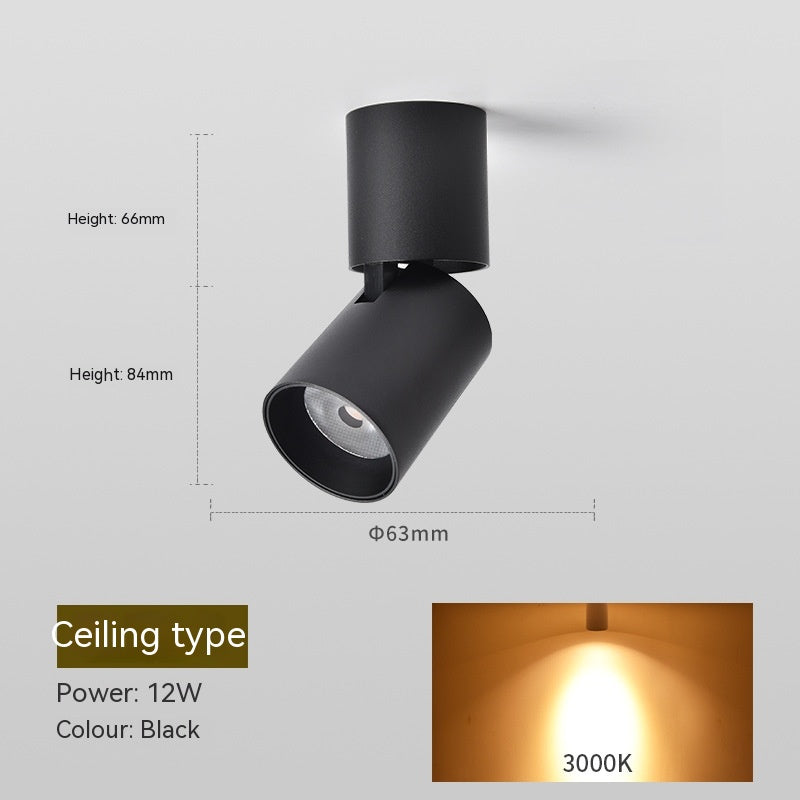 Led Plafond lampe punch libre angle réglable Spotlight