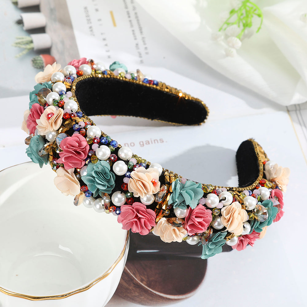 Bandeau fleur de mariée Bandeau de mariée Accessoires de mariage européens et américains
