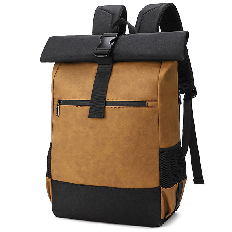 Hommes Casual Sac à dos polyvalent Outdoor Waterproof Sac portable Grande capacité Voyage et Col
