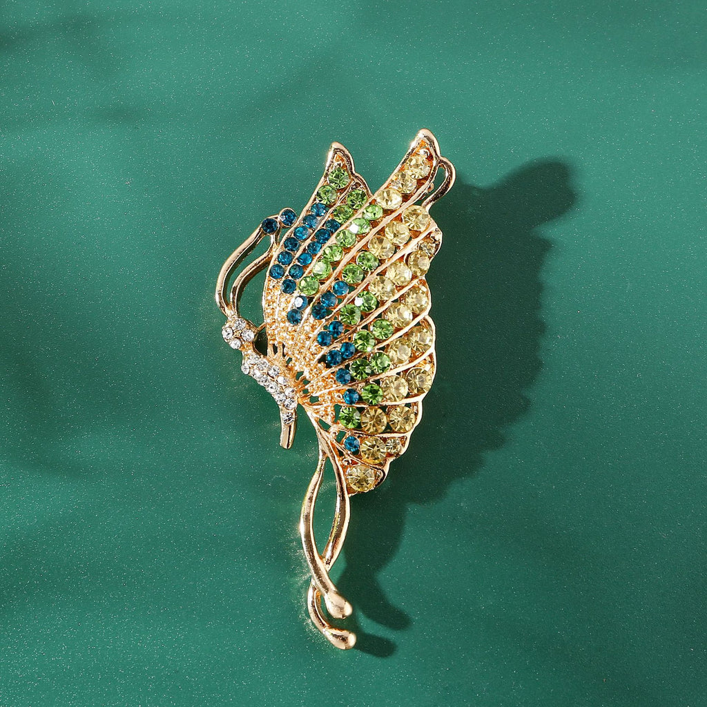 Accessoire de luxe mode Broche papillon