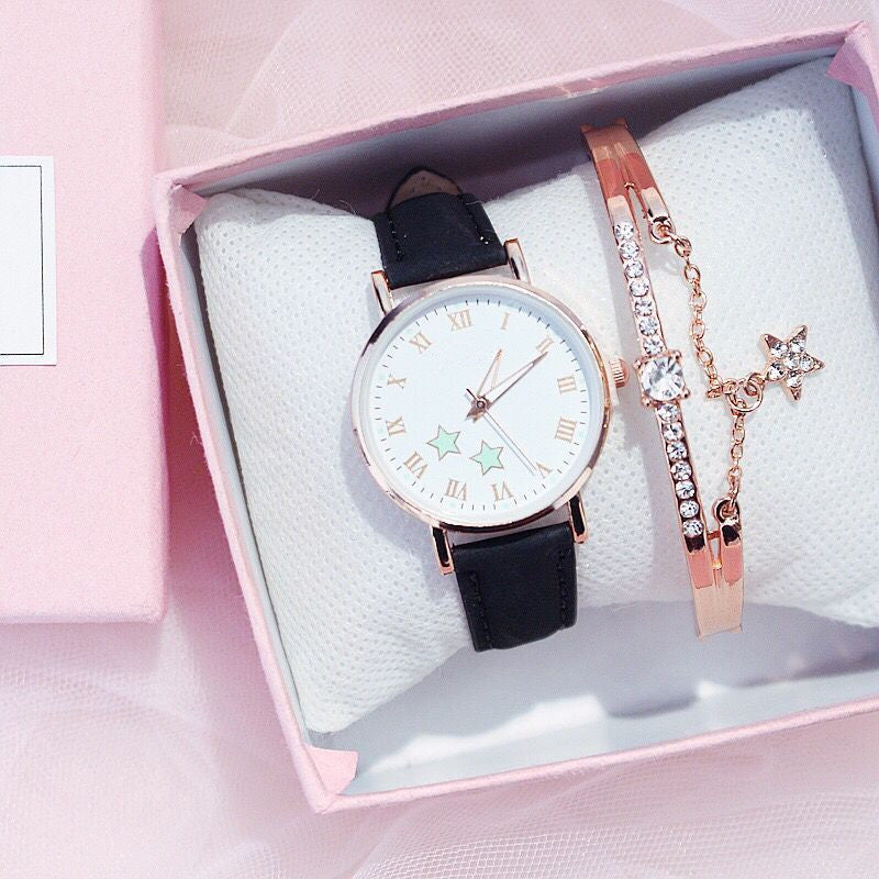 Montre électronique rétro simple de mode pour femmes