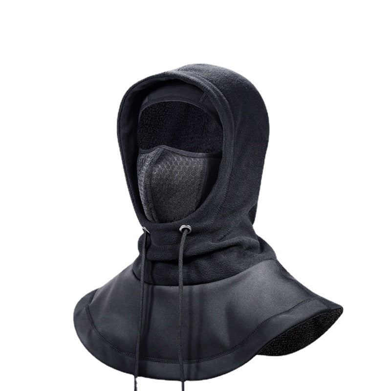 Tête thermique doublée de polaire Protection contre le vent Bandana Protection contre le froid Cyclisme Ma