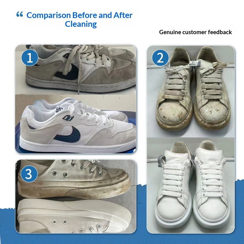 160g Blanc chaussures nettoyage crème soin de chaussures pour les sneakers