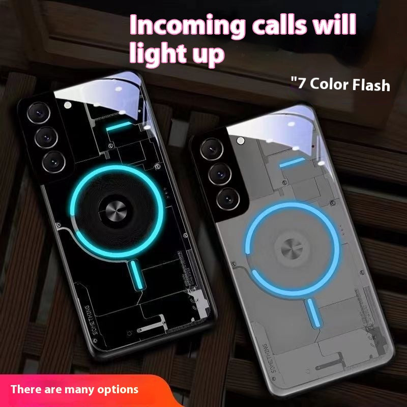 Cas de téléphone peint lumineux