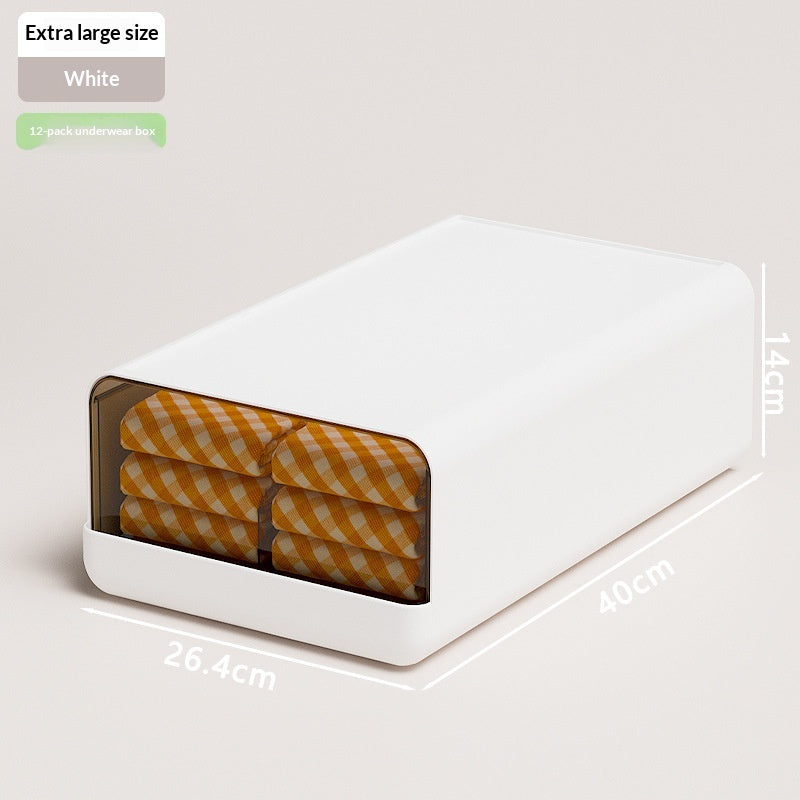 Boîte de rangement pour sous-vêtements ménagers de style tiroir