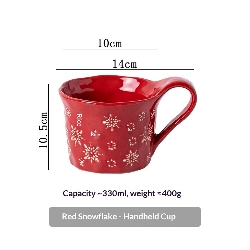 Mug en céramique à thème de Noël