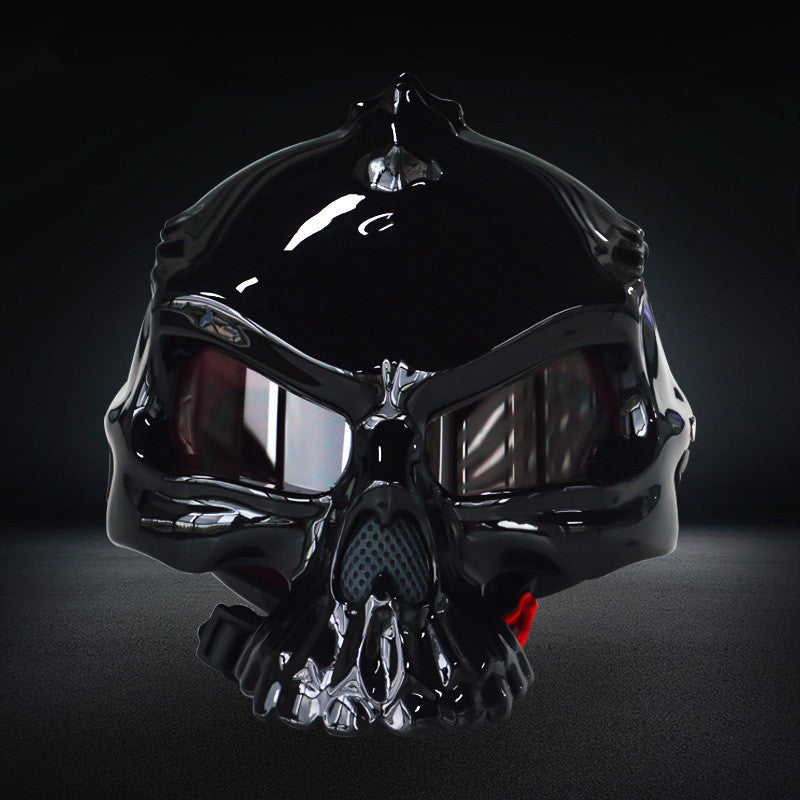 Casque Crâne Changement double face Porter Personnalité Casque Art