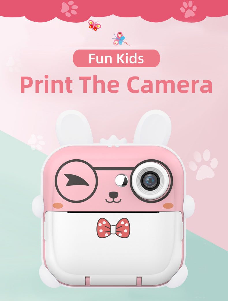 Q5 Polaroid Caméra de dessin animé numérique pour enfants