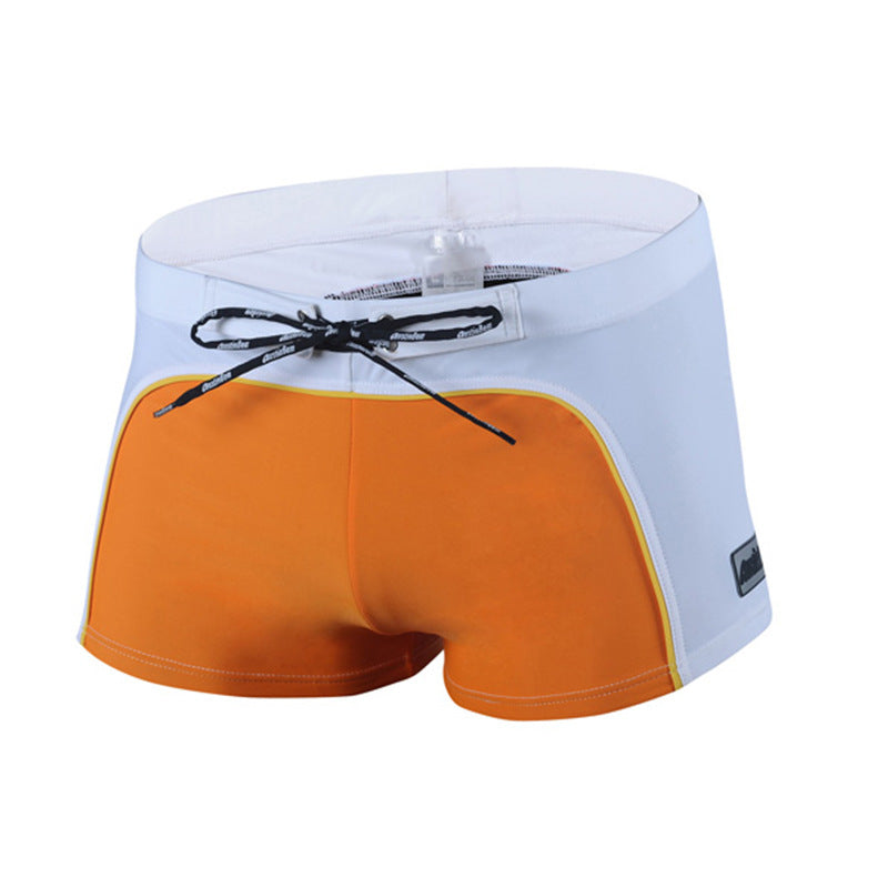 Hommes Boxer de Nylon Nage Trunks