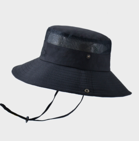 Solid Color Big Brim Sun Hat Protection de l'alpinisme extérieur