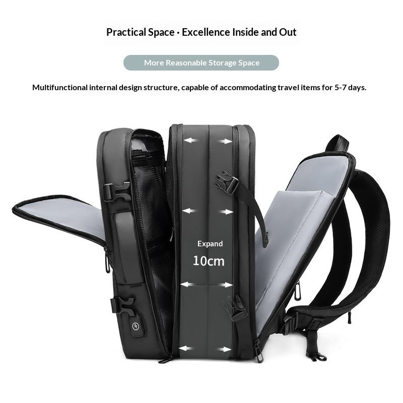 Sac à dos multifonctionnel extensible pour ordinateur portable pour usage occasionnel