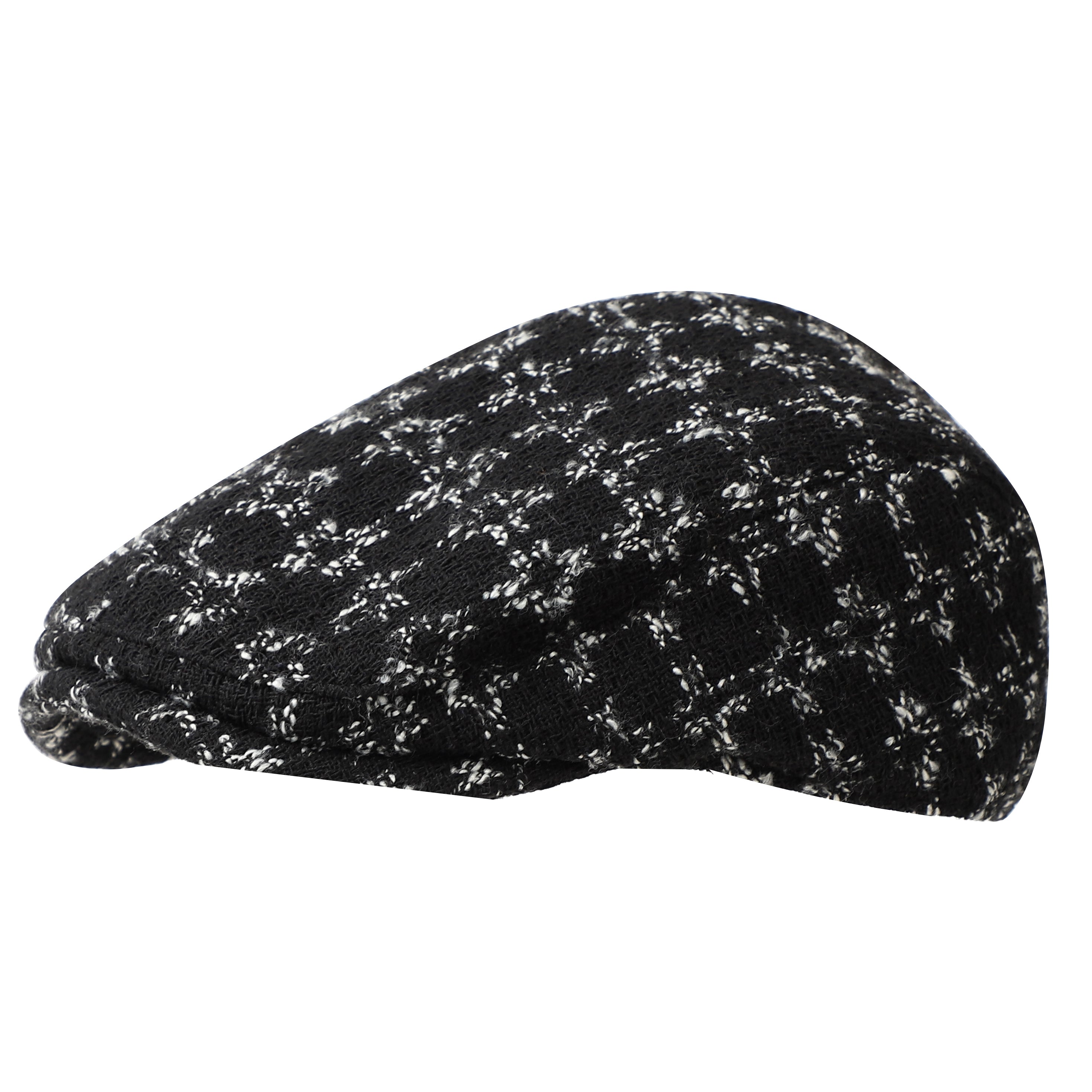 La petite casquette à motifs floraux, de style français, convient aux femmes du quotidien