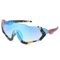Sports Siamese Lunettes de soleil Y2g Personnalité Éolienne Conduite en plein air