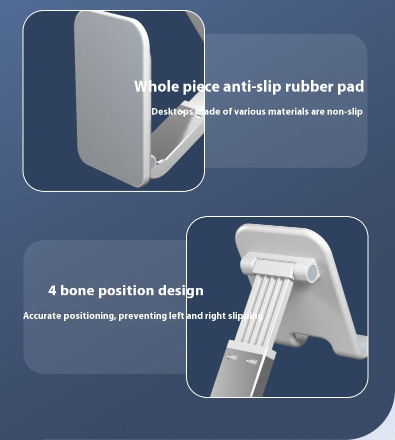Support de téléphone pliable multifonctionnel côté lit