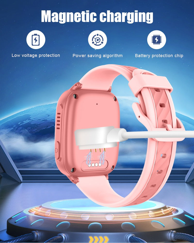 4G Enfants Smartwatch D53 Localisateur GPS Tracker Vidéo Appel Smart Watch For Children Imperméable