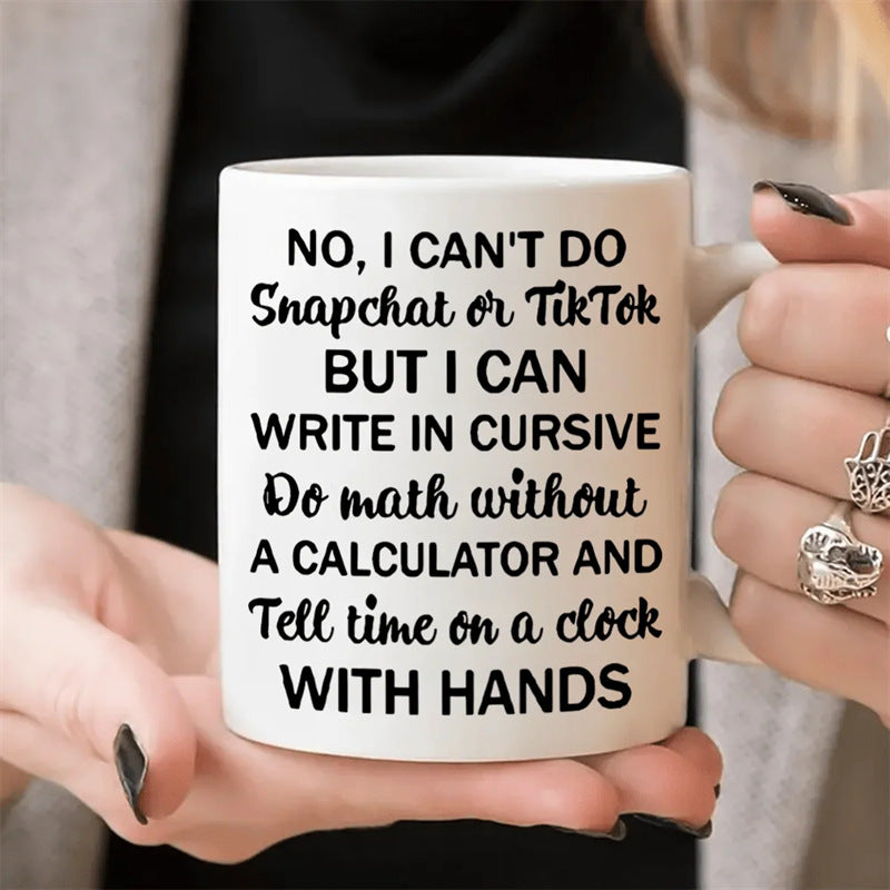 Elegant and fun mug