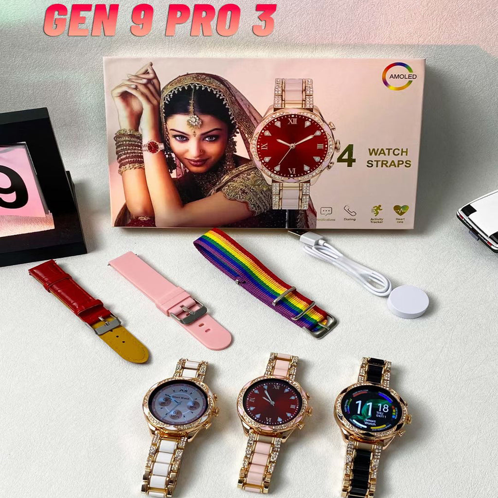 Fréquence cardiaque Exercice de pression artérielle Smartwatch Set