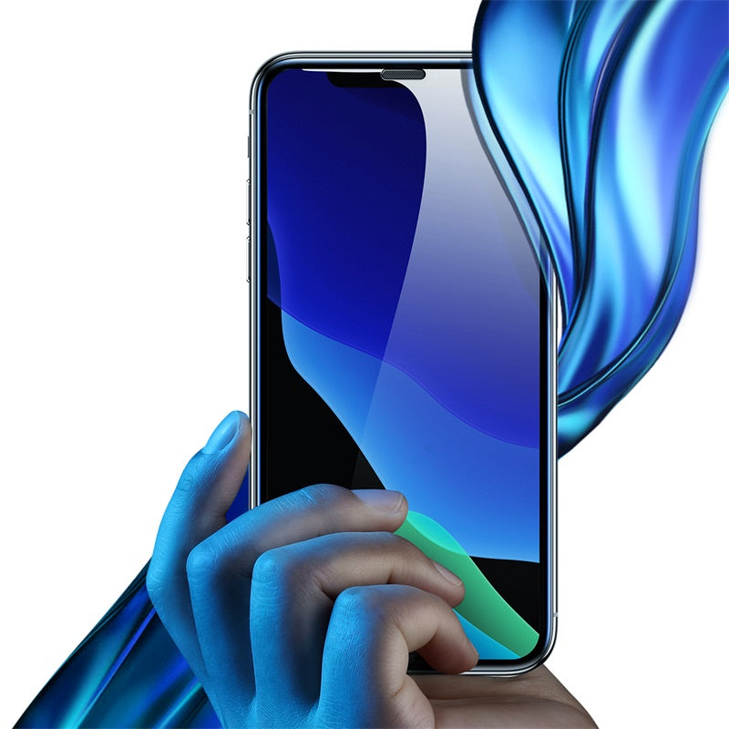 0.3mm Full Screen Curved Honeycomb Film trempé résistant à la poussière noir